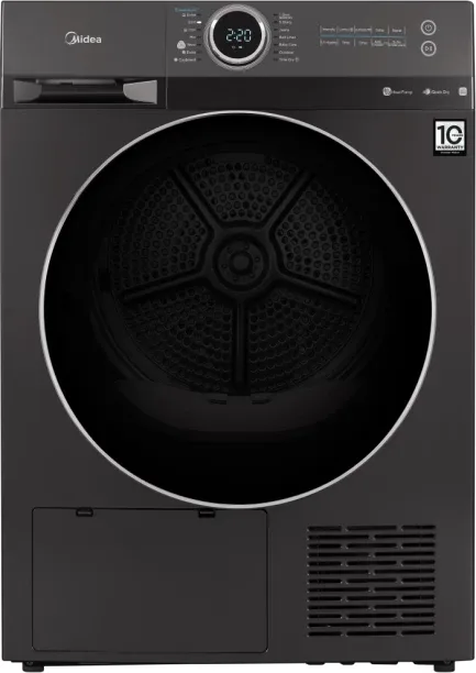 Midea 10 kg Heat Pump Dryer with WiFi MD200H100BW-T - Grey