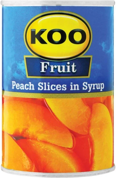 KOO Peach Slices in Syrup Fruits