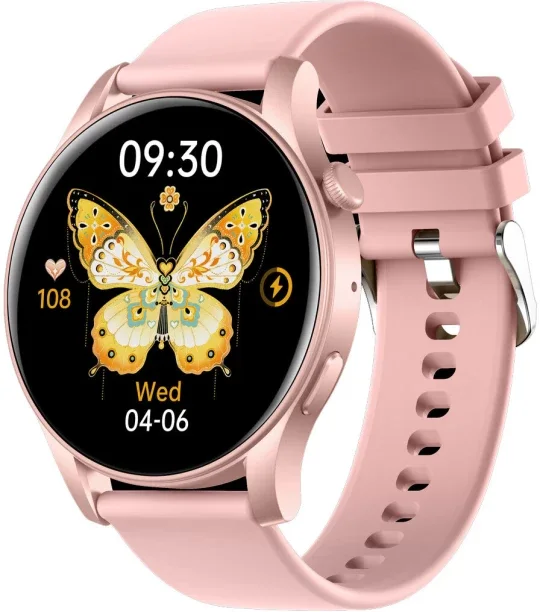 BezosMax KC88 Smart Watch with Sleep/Heart Rate Monitor for Android iPhone, 100+ Sport Modes Fitness AI Assistant Sport Tracker Smartwatch